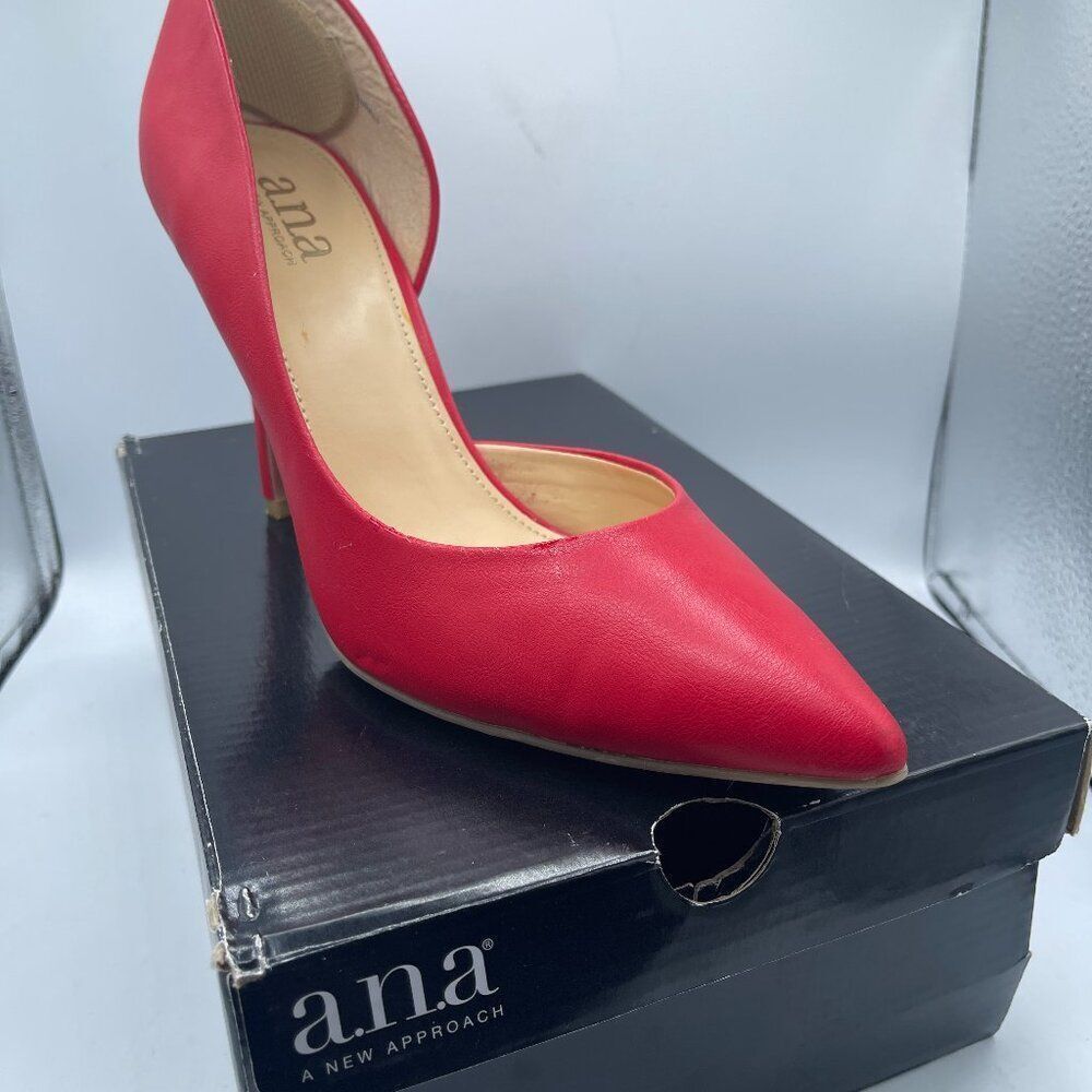 Red ANA Heels 7.5